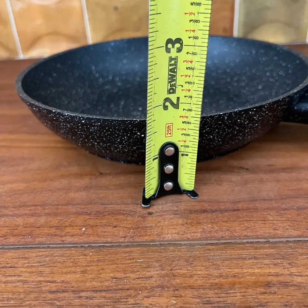 Black Speckled Aluminum Non-Stick 8